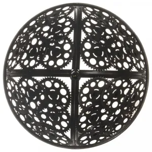 Závesná lampa čierna Dekorhome 45 cm