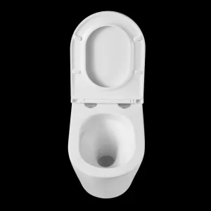 INVENA - Závesná WC misa LIMNOS /VÍROVÉ SPLACH/, vrátane soft/close sedátka CE-93-001-L