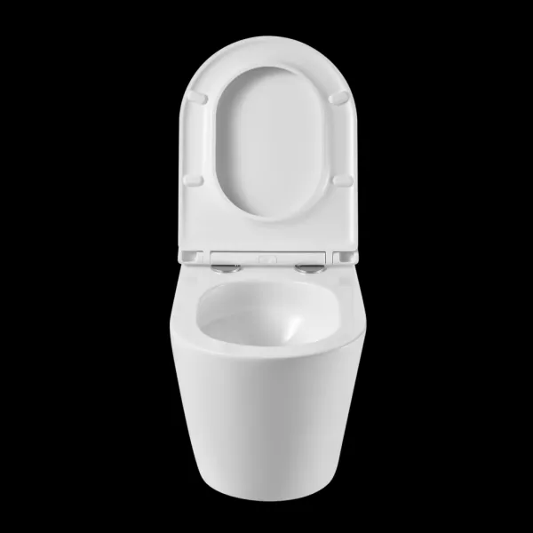 INVENA - Závesná WC misa LIMNOS /VÍROVÉ SPLACH/, vrátane soft/close sedátka CE-93-001-L