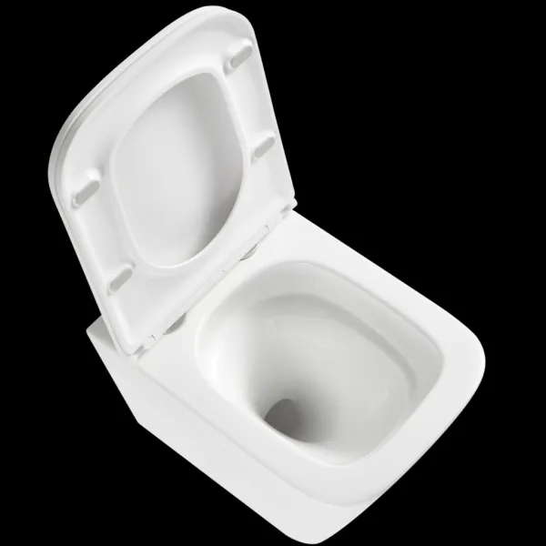 INVENA - Závesná WC misa FLORINA /VÍROVÉ SPLACH/, vrátane soft/close sedátka CE-94-001-L