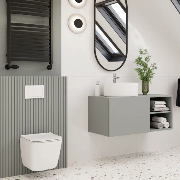 INVENA - Závesná WC misa PAROS, vrátane soft/close sedátka CE-90-001-W