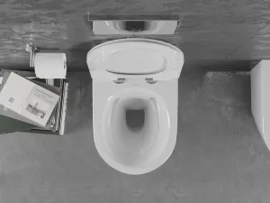Závesná WC misa MEXEN LENA SLIM biela