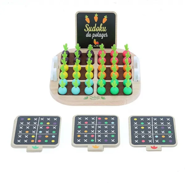 Zeleninové sudoku Vilac