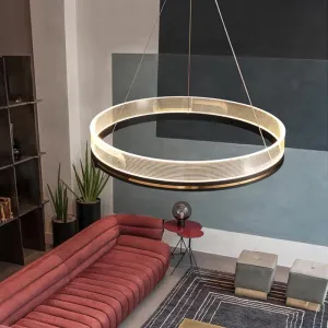 TooLight Závesná lampa La Belle XXIX zlatá/čierna