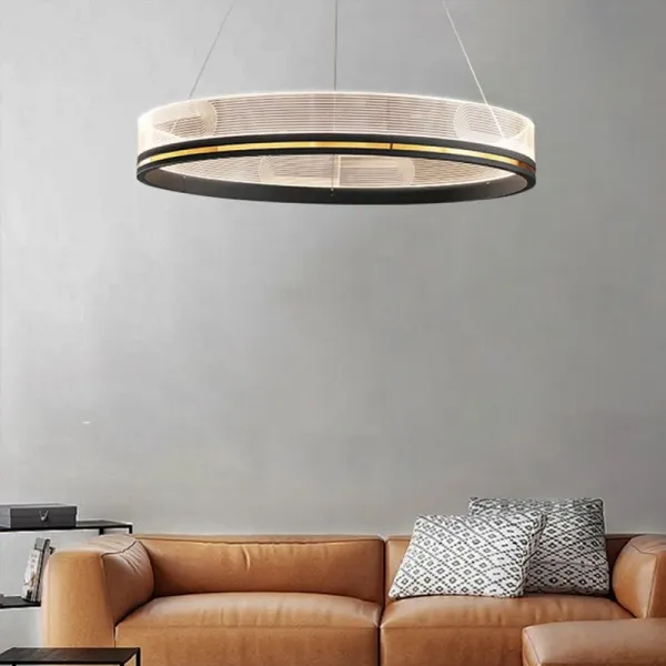 TooLight Závesná lampa La Belle XXIX zlatá/čierna