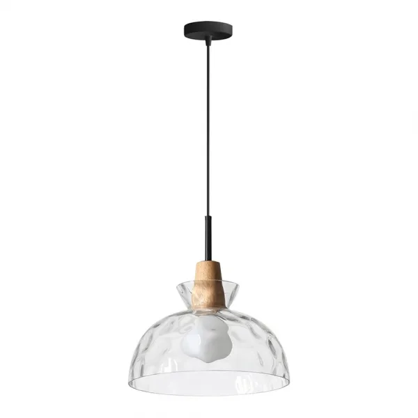 TooLight Závesná lampa La Belle XXV čierna/hnedá