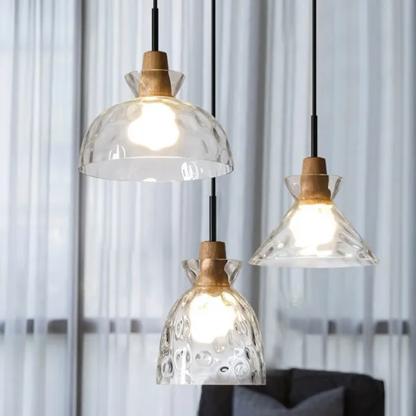 TooLight Závesná lampa La Belle XXV čierna/hnedá