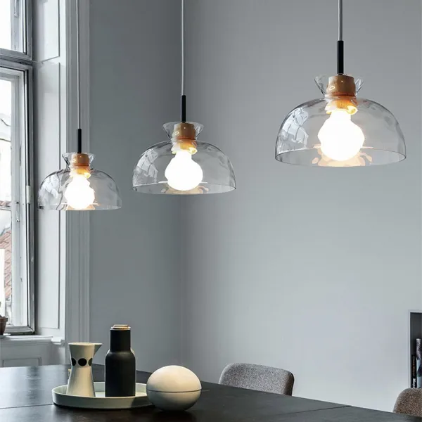 TooLight Závesná lampa La Belle XXV čierna/hnedá