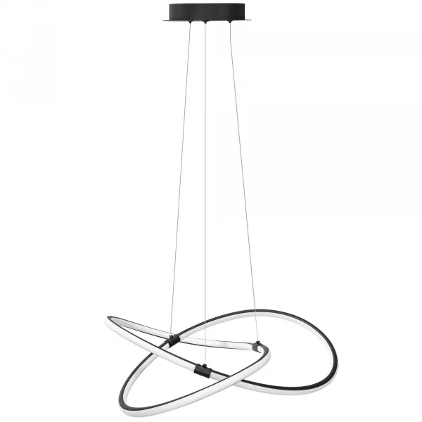 TooLight Závesná lampa La Belle XXX biela/čierna