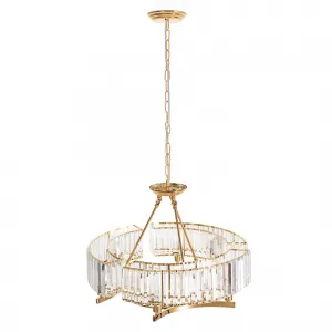 TooLight Závesná lampa La Belle XXXXIV zlatá