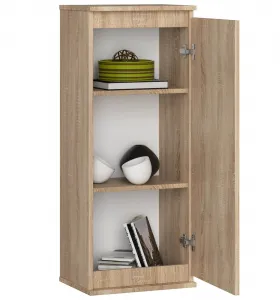 Ak furniture Závesná vitrína Star 40 cm dub sonoma