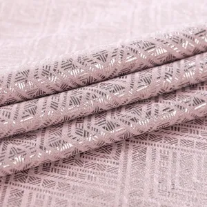 Záves AmeliaHome CASPE s priechodkami 140x250 cm púdrovo ružový, veľkosť 140x250