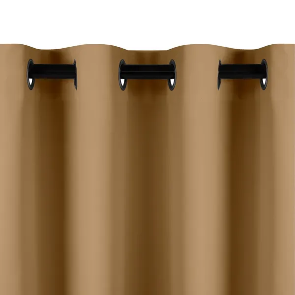 Záves AmeliaHome Que horčicový, velikost 140x245