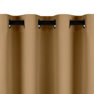 Záves AmeliaHome Que horčicový, velikost 140x245