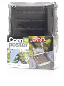 Prosperplast Záhradný kompostér Module Compogreen 1200L čierny