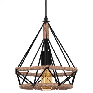 TooLight Stropné svietidlo Triangle Loft čierne