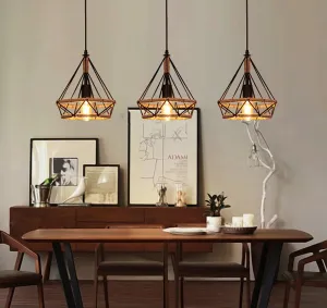 TooLight Stropné svietidlo Triangle Loft čierne