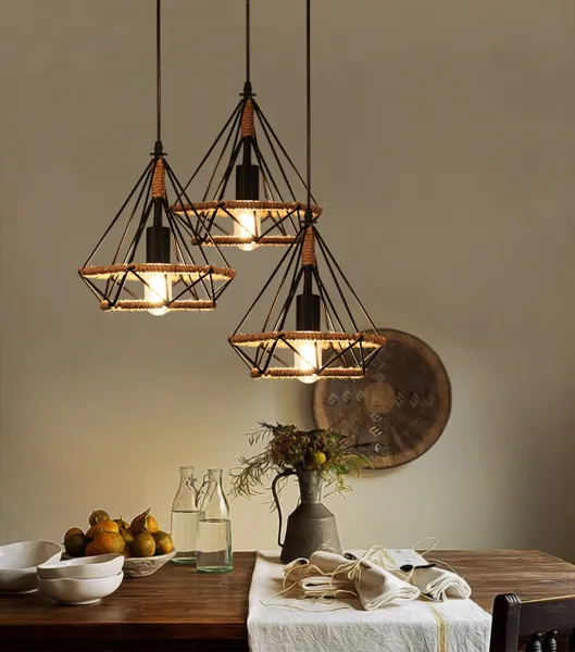 TooLight Stropné svietidlo Triangle Loft čierne