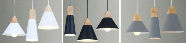 TooLight Stropné svietidlo Scandi CP biele