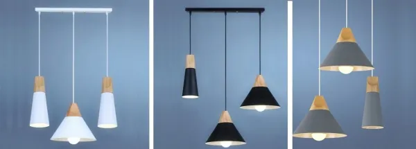 TooLight Stropné svietidlo Scandi CP biele