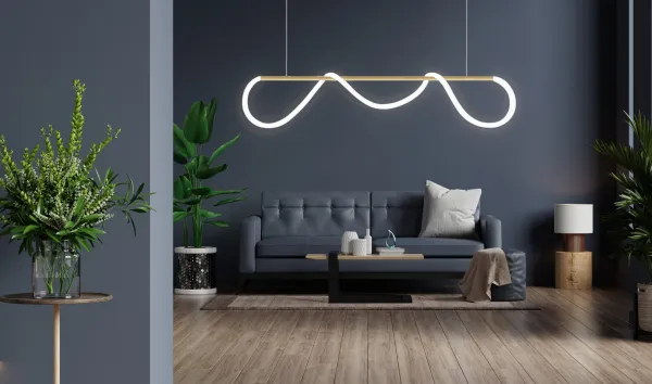 TooLight Stropné LED svietidlo Morko zlaté