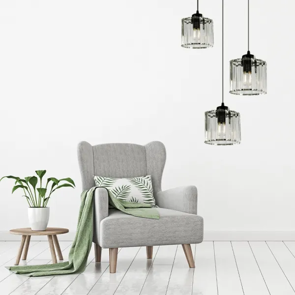 TooLight Stropné svietidlo Crystal APP513-3CPR Trio