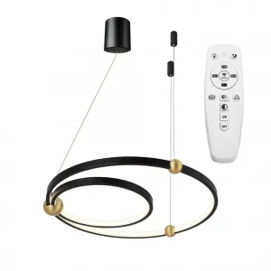 TooLight Stropné svietidlo Black Ring APP692-30-50