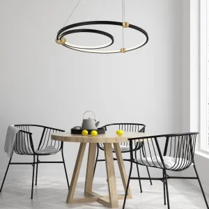 TooLight Stropné svietidlo Black Ring APP692-30-50