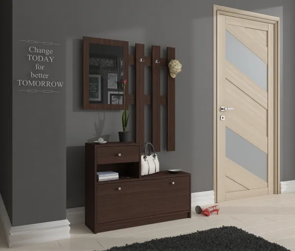 Ak furniture Stena v predsieni Bole wenge