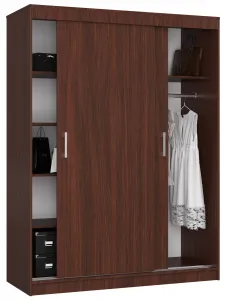 Ak furniture Šatní skříň CLP Mono 150 cm wenge