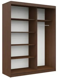 Ak furniture Šatní skříň CLP Mono 150 cm wenge
