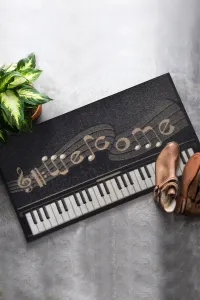 Conceptum Hypnose Rohožka Piano 40 x 60 cm čierna/biela