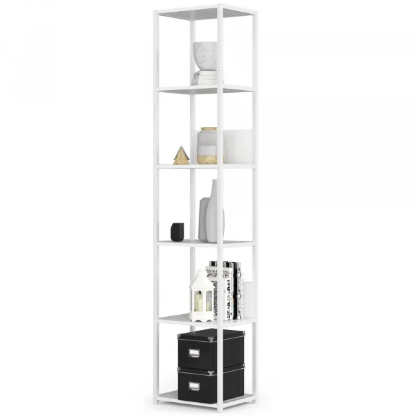 Ak furniture Regál LOFT 40 cm biely