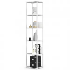 Ak furniture Regál LOFT 40 cm biely