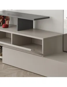 Predsieňová stena Houseland Ramda mocha/antracit