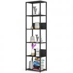 Ak furniture Regál LOFT 50 cm černý