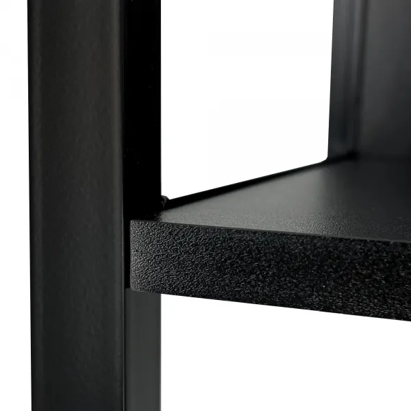 Ak furniture Regál LOFT 50 cm černý
