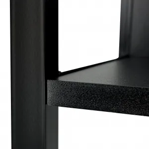 Ak furniture Regál LOFT 50 cm černý