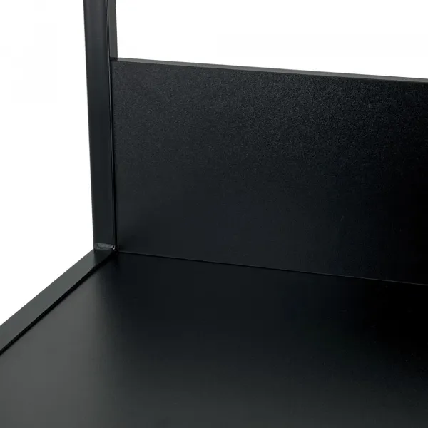 Ak furniture Regál LOFT 50 cm černý