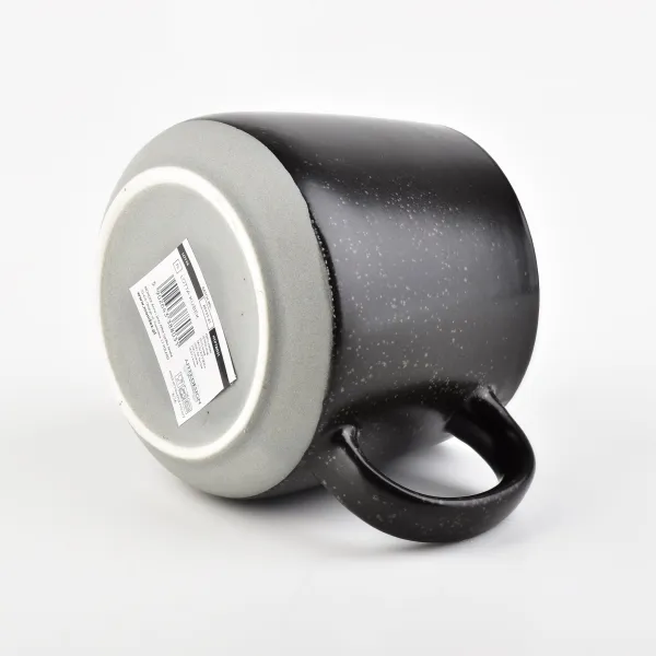 Affekdesign Porcelánový hrnček LOTTA 410 ml čierny