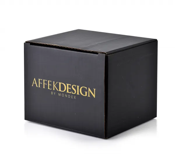 Affekdesign Porcelánový hrnček NEO GEO 410 ml modrý