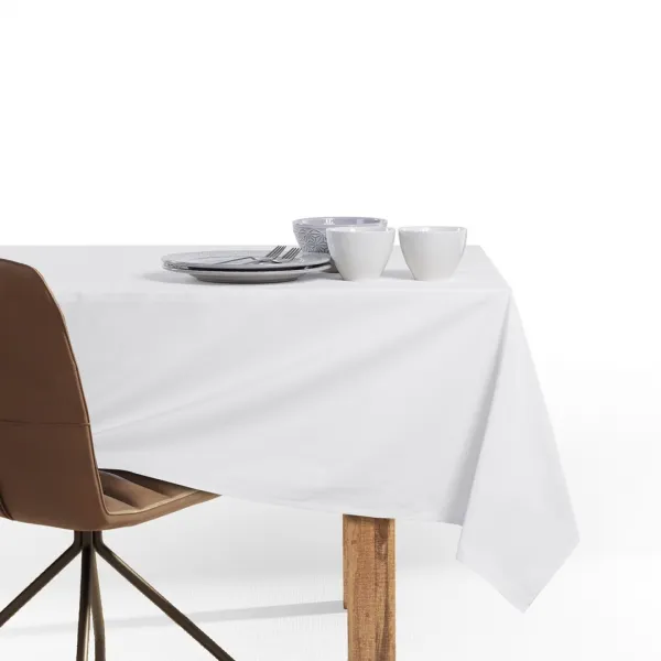 Obrus DecoKing PURE biely, veľkosť 40x40