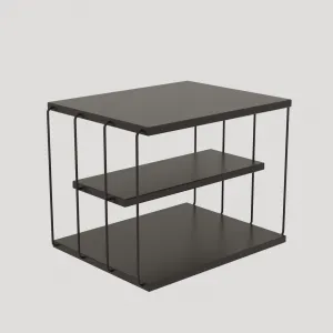 Kalune Design Odkladací stolík Lifon antracitový