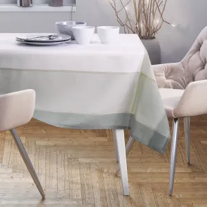 Obrus AmeliaHome LAVAL biely/modrý, veľkosť 140x280