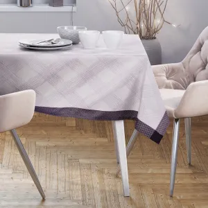 Ubrus AmeliaHome MILLUZA II fialový, veľkosť 140x400