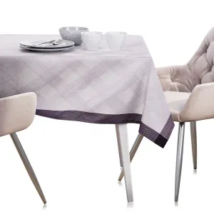 Ubrus AmeliaHome MILLUZA II fialový, veľkosť 140x400