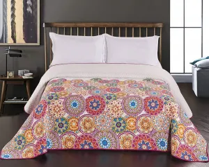Obojstranný prehoz z mikrovlákna DecoKing Barbra ružový, veľkosť 200x220