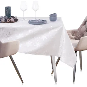 Obrus AmeliaHome Christmas strieborný, veľkosť 140x400