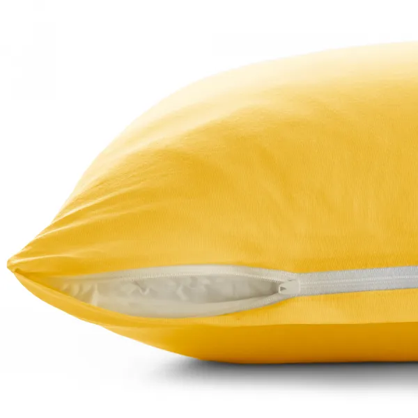 Obliečky na vankúše DecoKing Amber oranžové, veľkosť 40x145*2
