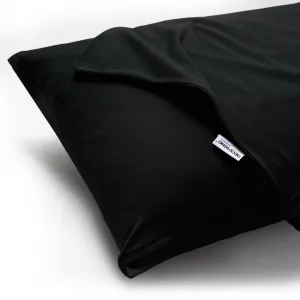Obliečky na vankúše DecoKing Amber čierne, veľkosť 40x145*2